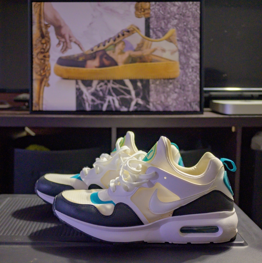 Nike Men’s Air Max Prime White Turbo Green